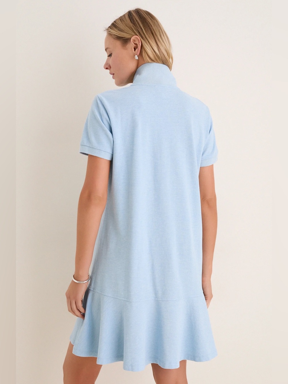 TUCKERNUCK Light Blue Pique May Polo Dress - Picture 3 of 8